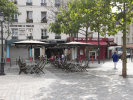 Terrasse de cafe place d'aligres